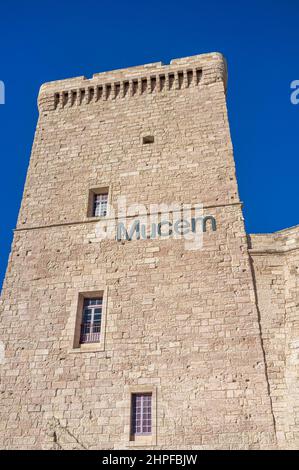 LE MUCEM, MARSEILLE BDR FRANKREICH 13 Stockfoto