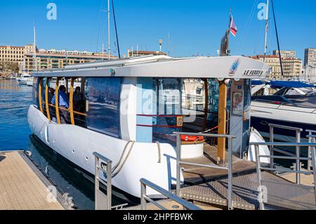 LE VIEUX PORT, MARSEILLE, BDR FRANKREICH 13 Stockfoto