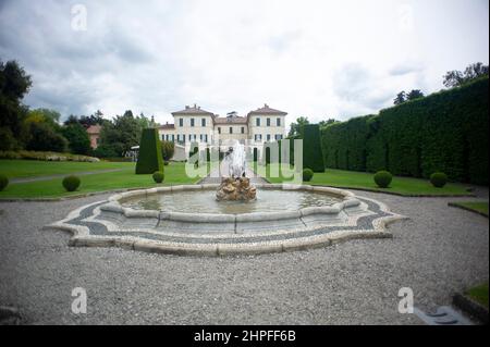 Italien, Lombardei, Varese, Biumo Superiore, Villa Menafoglio Litta Panza, FAI property (Fondo Ambiente Italiano) Stockfoto