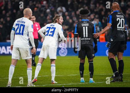 Kopenhagen, Dänemark. 20th. Februar 2022. Rasmus Falk (33) vom FC Kopenhagen beim Superliga-Spiel 3F zwischen dem FC Kopenhagen und Odense Boldklub im Kopenhagener Park. (Foto: Gonzales Photo/Alamy Live News Stockfoto