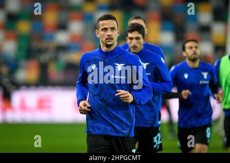 Udine, Italien. 20th. Februar 2022. Lazio's Luiz-filiranes Porträt während des Udinese Calcio vs SS Lazio, italienische Fußballserie A Spiel in Udine, Italien, Februar 20 2022 Quelle: Independent Photo Agency/Alamy Live News Stockfoto