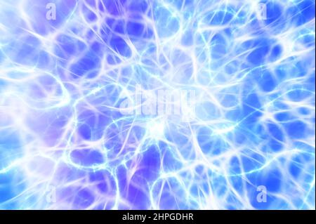 Neuronale komplizierte Verbindungen Hintergrund Stockfoto