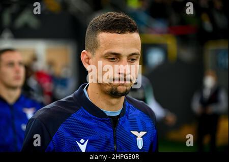 Udine, Italien. 20th. Februar 2022. Lazio's Luis Alberto Portrait during Udinese Calcio vs SS Lazio, italian Soccer Serie A match in Udine, Italy, February 20 2022 Credit: Independent Photo Agency/Alamy Live News Stockfoto