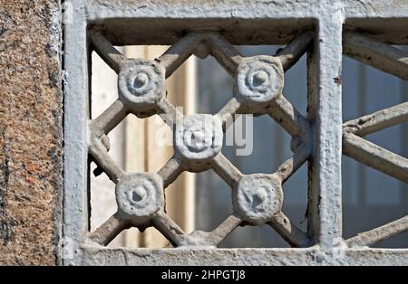 Art Deco-Tor-Detail, Innenstadt von Rio Stockfoto