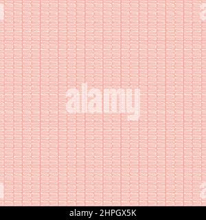 Abstrakt Stitch Stil Streifen Vektor Muster nahtlose Hintergrundstruktur. Laufende Hand Stich Nadel Arbeit Effekt horizontale Streifen dichtes Design Stock Vektor