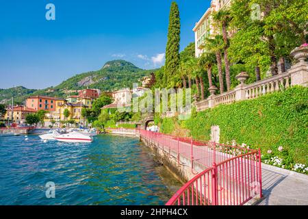 Varenna, das lombardische Dorf der Liebhaber am Comer See Stockfoto