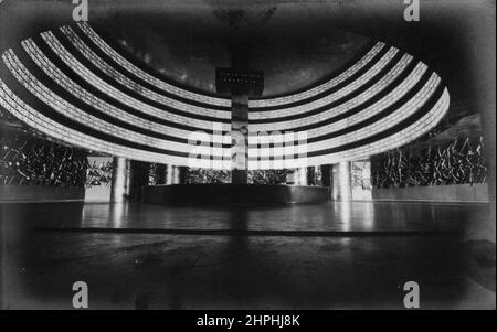 Faschismo - Propaganda - Roma - Palazzo delle Esposizioni Mostra della Rivoluzione Fascista - (dal 28 ottobre 1932 al 28 ottobre 1934) Stockfoto