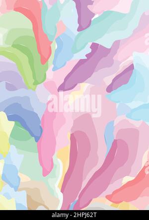 Abstraktes Kunstdesign modernes und zeitgenössisches Design für Wandkunst, Wanddekor, Druck, Poster, Rahmen, leinwand und Wohneinrichtung. Stock Vektor