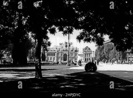 ARG 261B Buenos Aires Argentina 1973 die Casa Rosada plaza im Stadtzentrum Stockfoto