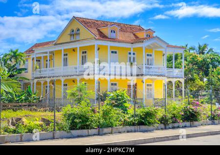 Klassisches Herrenhaus aus der Kolonialzeit, Kuba Stockfoto