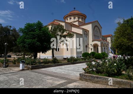 Kloster Agios Gerasimos von Kefalonia, Insel Kefalonia, Ionische Inseln, Westgriechenland, Europa Stockfoto