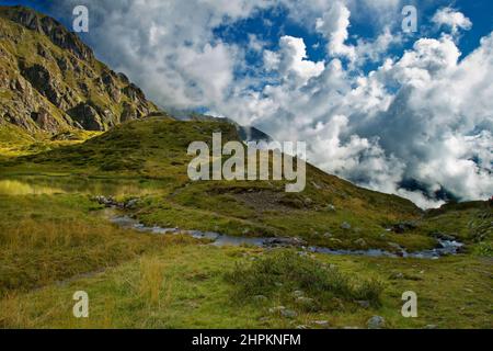 Brenta Dolomiten, Rhätische Alpen, Trient, Trentino-Südtirol, Italien, Europa Stockfoto