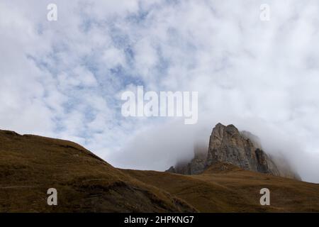 Passo Giau, Dolomiten, Belluno, Italien, Europa Stockfoto