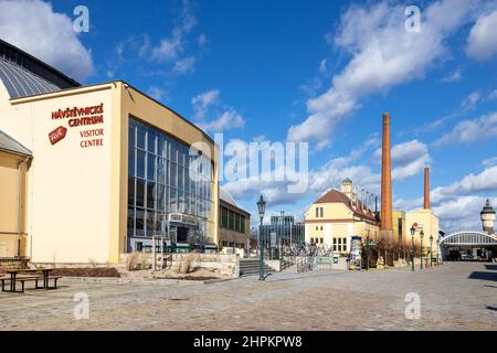 Plzensky pivovar Pilsner Urquell, Pilsen, Ceska republika / Brauerei Pilsner Urquell, Stadt Pilsen, Tschechische republik Stockfoto