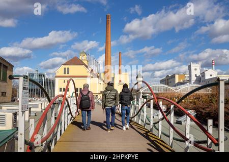 Plzensky pivovar Pilsner Urquell, Pilsen, Ceska republika / Brauerei Pilsner Urquell, Stadt Pilsen, Tschechische republik Stockfoto