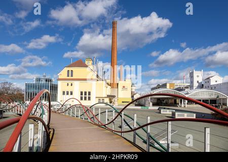 Plzensky pivovar Pilsner Urquell, Pilsen, Ceska republika / Brauerei Pilsner Urquell, Stadt Pilsen, Tschechische republik Stockfoto