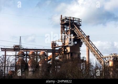 Hochofen Schwelgern 1, thyssenkrupp Steel Europe AG. Stockfoto