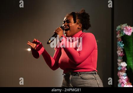 USW Summit an der University of South Wales, Cardiff, Großbritannien Stockfoto