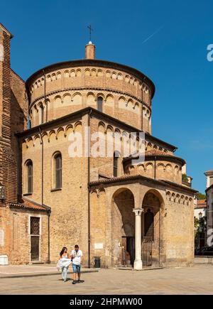 Baptistery der Kathedrale von Padua (Basilika Santa Maria Himmelfahrt), Padua, Italien Stockfoto