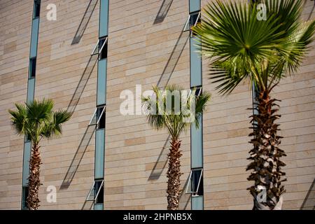 Technopolis Rabat ist ein Wissenschafts- und Technologiezentrum außerhalb von Rabat, Marokko. September 2019 - Foto von Jake Lyell für den IWF. Stockfoto