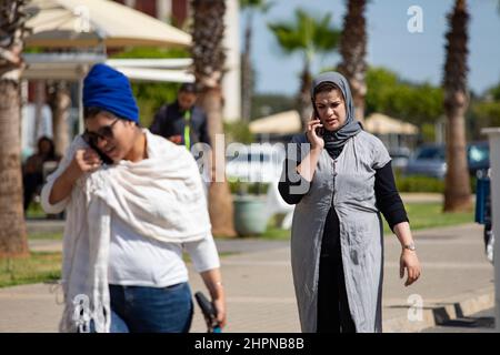 Technopolis Rabat ist ein Wissenschafts- und Technologiezentrum außerhalb von Rabat, Marokko, Nordafrika Stockfoto