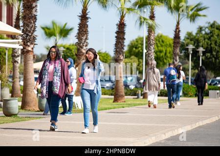 Technopolis Rabat ist ein Wissenschafts- und Technologiezentrum außerhalb von Rabat, Marokko, Nordafrika Stockfoto