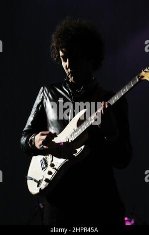 Albert Hammond Jr - The Strokes, V2004, Hylands Park, Chelmsford, Essex, Großbritannien - 22. August 2004 Stockfoto