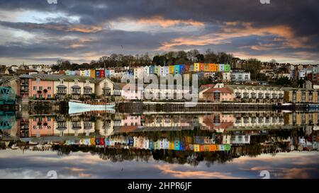 Skyline Von Bristol City Stockfoto