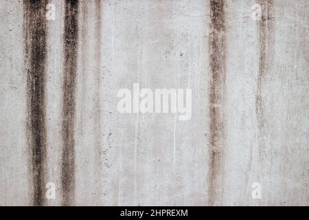 Weiß strukturierte schmutzige raue Zement Beton Hintergrund. Grunge Wand für Muster und Hintergrund. Stockfoto