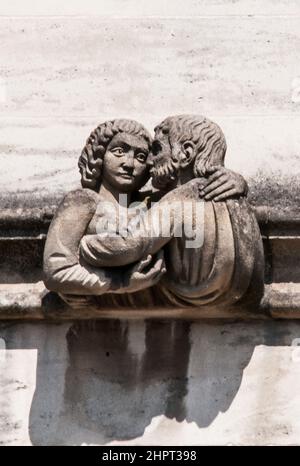 In ganz Großbritannien - Blick auf Oxford, die Stadt der „aufflammenden Türme“ Stockfoto