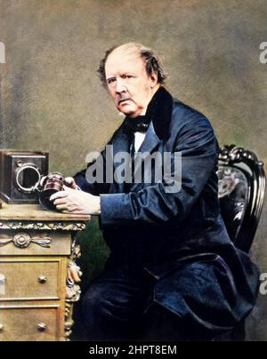 WILLIAM HENRY FOX TALBOT (1800-1877). Englischer Physiker und fotografischer Pionier. Stockfoto