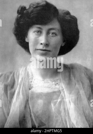 OLIVE CUSTANCE (1874-1944) englischer Dichter und Ehefrau von Lord Alfred Douglas Stockfoto