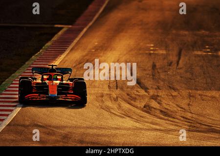 Lando Norris (GBR) McLaren MCL36. 23.02.2022. Formel-1-Test, Erster Tag, Barcelona, Spanien. Mittwoch. Bildnachweis sollte lauten: XPB/Press Association Images. Stockfoto