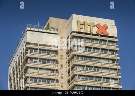 Haus des Reisens, Alexanderstrasse, Alexanderplatz, Mitte, Berlin, Deutschland Stockfoto