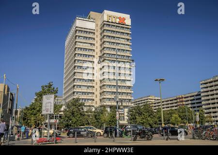 Haus des Reisens, Alexanderstrasse, Alexanderplatz, Mitte, Berlin, Deutschland Stockfoto