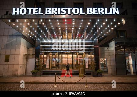 Hotel Bristol, Kurfürstendamm, Charlottenburg, Berlin, Deutschland Stockfoto