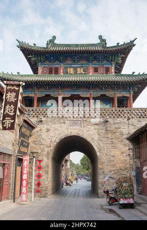 HENAN, CHINA - Altstadt von Luoyang. Eine berühmte historische Stätte in Luoyang, Henan, China. Stockfoto