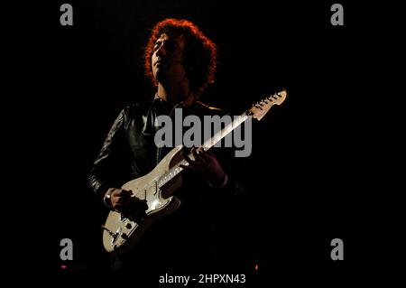 Albert Hammond Jr - The Strokes, V2004, Hylands Park, Chelmsford, Essex, Großbritannien - 22. August 2004 Stockfoto