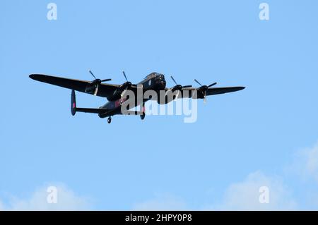 „Vera“. The Lancaster aus dem Canadian Warplane Heritage Museum. Stockfoto