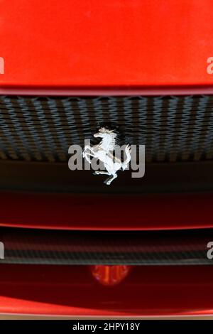 Ferrari Monza barchetta SP1, der exklusive Sportwagen, der mit dem Compasso d'Oro 2020 ausgezeichnet wurde, ADI Design Museum, Compasso d'Oro, Mailand, Lombardei, Italien, Stockfoto