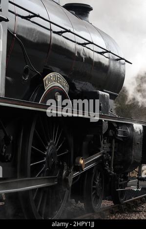 „Morayshire“ in Orton Mere. Nene Valley Railway. Stockfoto