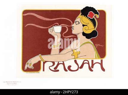 Maitres de l'affiche Band 4 - Platte 156 - Henri Meunier - Rajan, 1895 Stockfoto