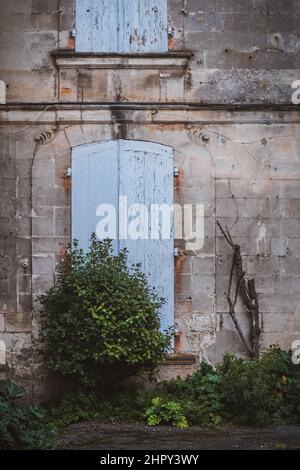 Altes Gebäude in Cognac, Charante, frankreich Stockfoto