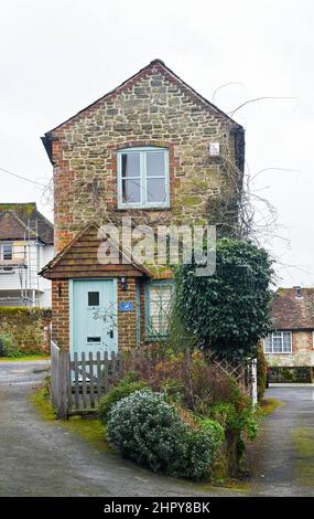 Candle Cottage in Petworth Town Center West Sussex, England, Großbritannien Stockfoto