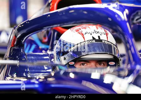 Nichola Latifi (CDN) Williams Racing FW44. 24.02.2022. Formel-1-Test, Tag Zwei, Barcelona, Spanien. Donnerstag. Bildnachweis sollte lauten: XPB/Press Association Images. Stockfoto