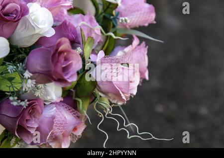 Blumensträuße von abwechslungsreichen Blumen Feier und Veranstaltung, Natur Stockfoto