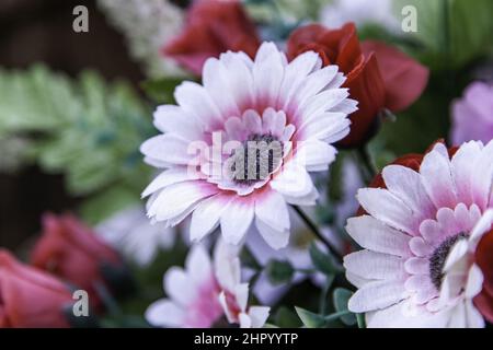 Blumensträuße von abwechslungsreichen Blumen Feier und Veranstaltung, Natur Stockfoto