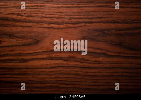 Natur Birmanisches Palisander exotisches Holz Hintergrund. Stockfoto