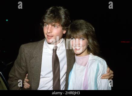 Timothy Patrick Murphy und Crystal Bernard um die 1980er Jahre Credit: Ralph Dominguez/MediaPunch Stockfoto