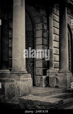 Arcade, Brompton Cemetery, London, England, Großbritannien Stockfoto